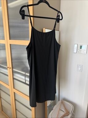 SHEIN Curve Black Slip Dress (3XL)